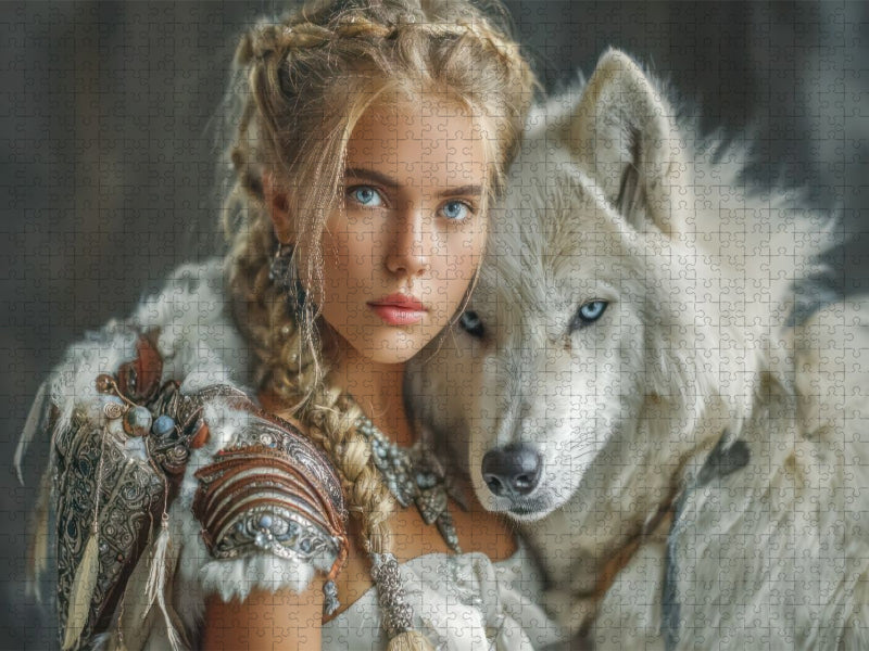 Mode und Tiere - CALVENDO Foto-Puzzle'