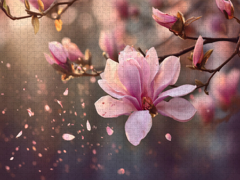 Magnolienduft - CALVENDO Foto-Puzzle'