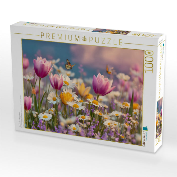 Zauberwald im Morgenlicht - CALVENDO Foto-Puzzle'