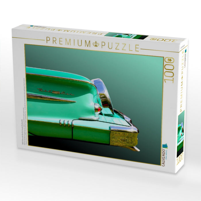 1958 Chevrolet Bel Air Impala Heckpartie - CALVENDO Foto-Puzzle'