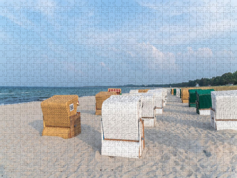 Badestrand Boltenhagen - CALVENDO Foto-Puzzle'