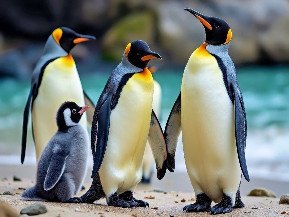 Hier wird gewatschelt, gelacht und gestaunt. - CALVENDO Foto-Puzzle'