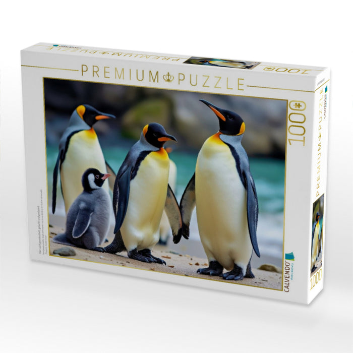 Hier wird gewatschelt, gelacht und gestaunt. - CALVENDO Foto-Puzzle'