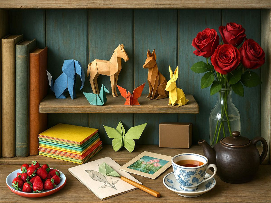 Origami Regal mit kreativen Ideen - CALVENDO Foto-Puzzle'