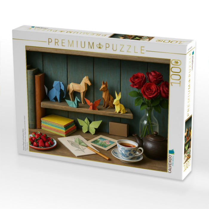 Origami Regal mit kreativen Ideen - CALVENDO Foto-Puzzle'