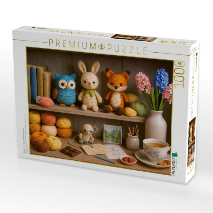 Amigurumi - Regal mit kreativen Ideen - CALVENDO Foto-Puzzle'