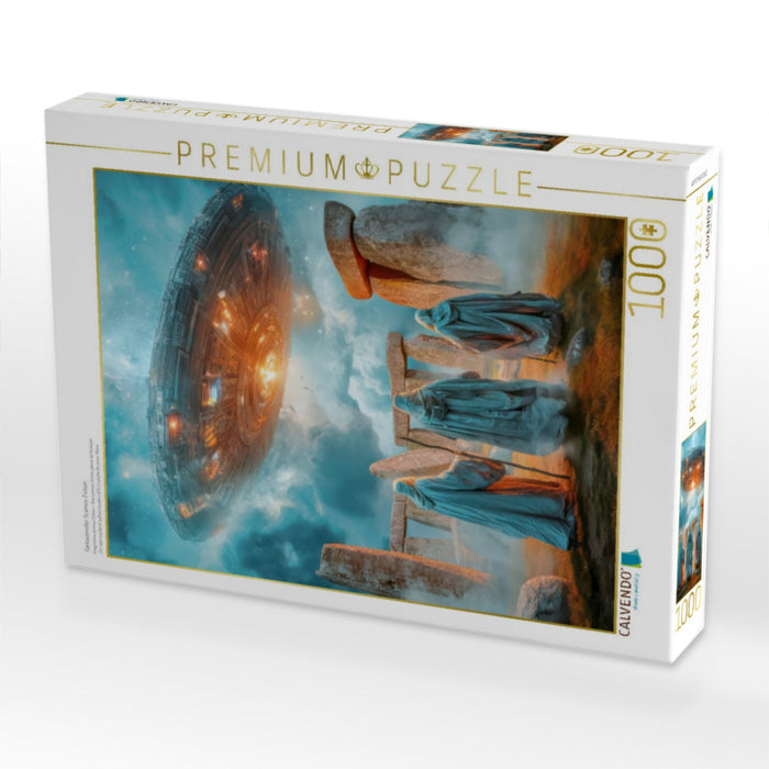 Fantasievoller Science-Fiction - CALVENDO Foto-Puzzle'