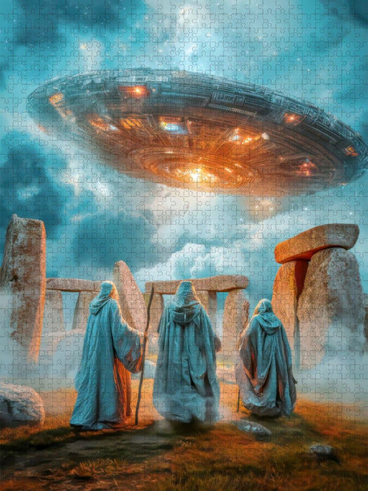 Fantasievoller Science-Fiction - CALVENDO Foto-Puzzle'