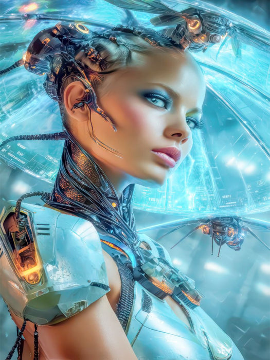 Fantasievoller Science-Fiction - CALVENDO Foto-Puzzle'