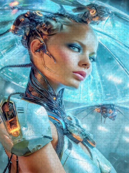 Fantasievoller Science-Fiction - CALVENDO Foto-Puzzle'