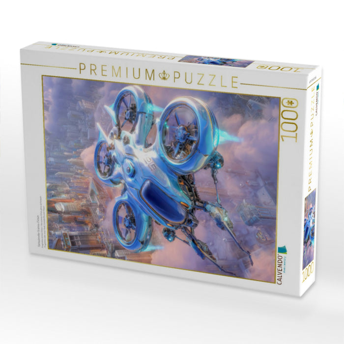Fantasievoller Science-Fiction - CALVENDO Foto-Puzzle'