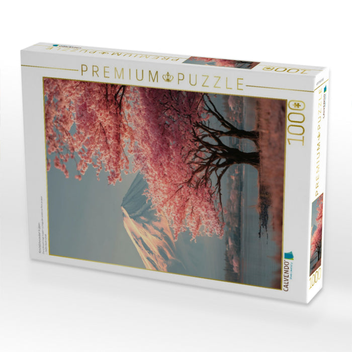 Kirschblütenzauber in japan - CALVENDO Foto-Puzzle'