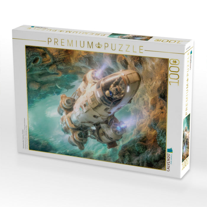 Fantasievoller Science-Fiction - CALVENDO Foto-Puzzle'