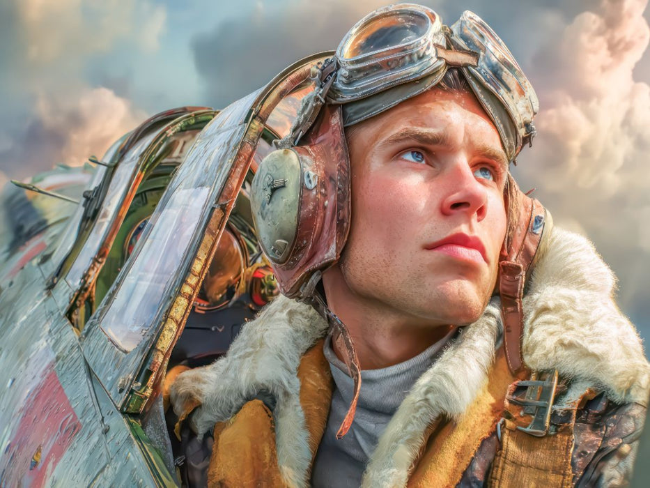 Waghalsige Piloten - CALVENDO Foto-Puzzle'