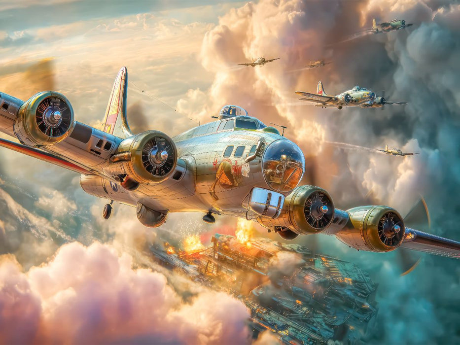 Waghalsige Piloten - CALVENDO Foto-Puzzle'