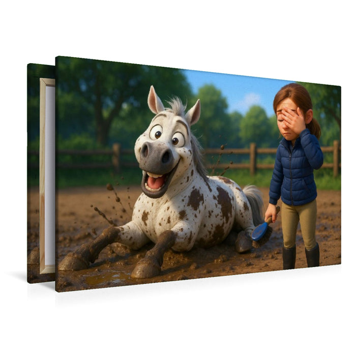 Premium Textil-Leinwand Kauf dir einen Schimmel, haben sie gesagt