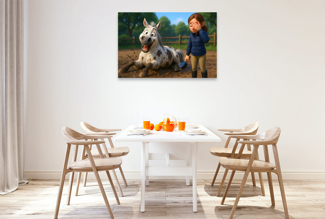 Premium Textil-Leinwand Kauf dir einen Schimmel, haben sie gesagt