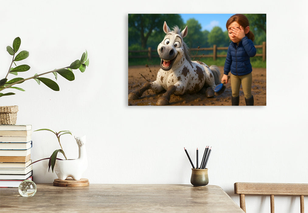 Premium Textil-Leinwand Kauf dir einen Schimmel, haben sie gesagt