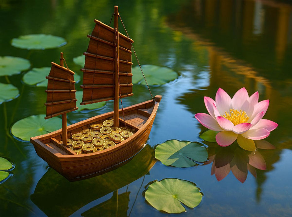 Wohlstandsschiff – Erfolg, Chancen und Reichtum im Kommen - CALVENDO Foto-Puzzle'