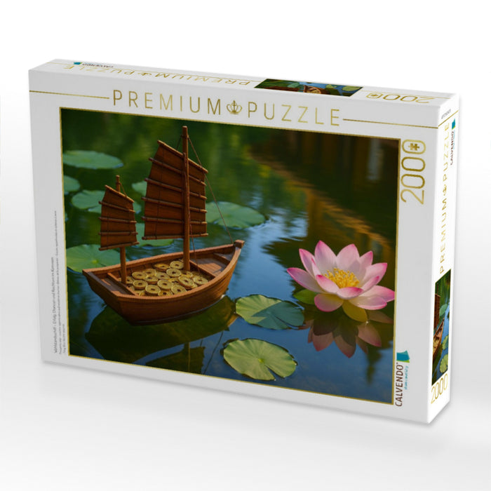 Wohlstandsschiff – Erfolg, Chancen und Reichtum im Kommen - CALVENDO Foto-Puzzle'