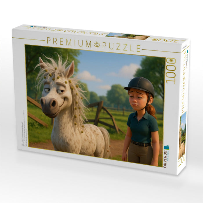 Wo war der Ausbrecherkönig diesmal? - CALVENDO Foto-Puzzle'