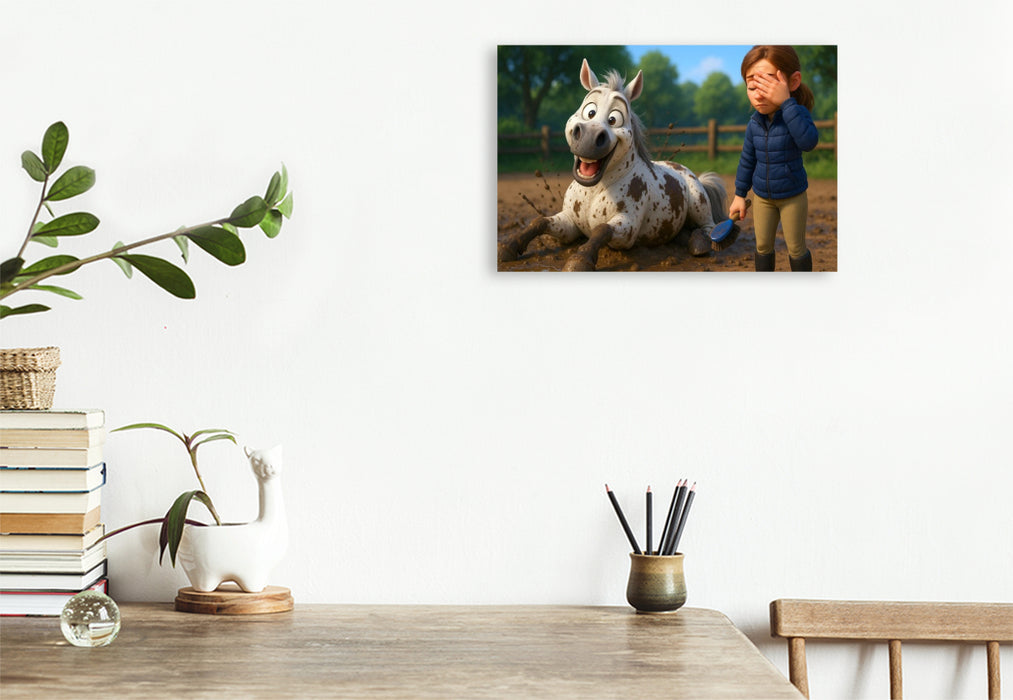 Premium Textil-Leinwand Kauf dir einen Schimmel, haben sie gesagt