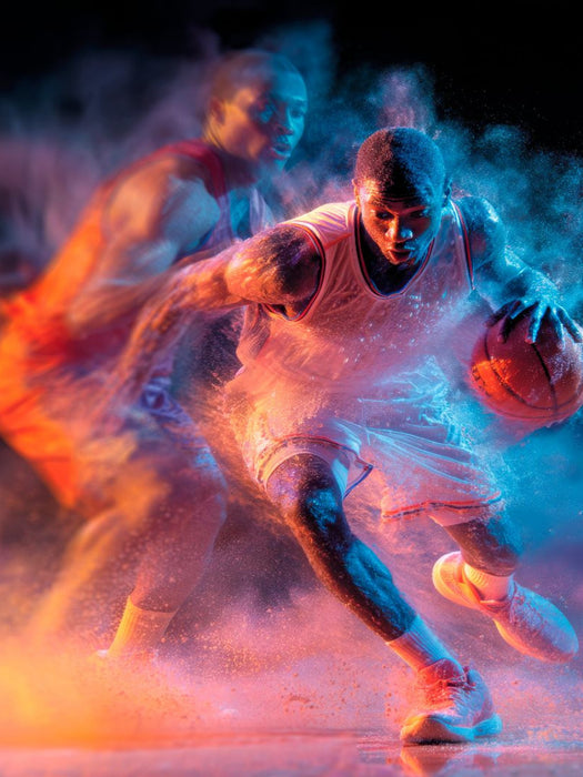 Angriff und sportliche Dynamik - CALVENDO Foto-Puzzle'