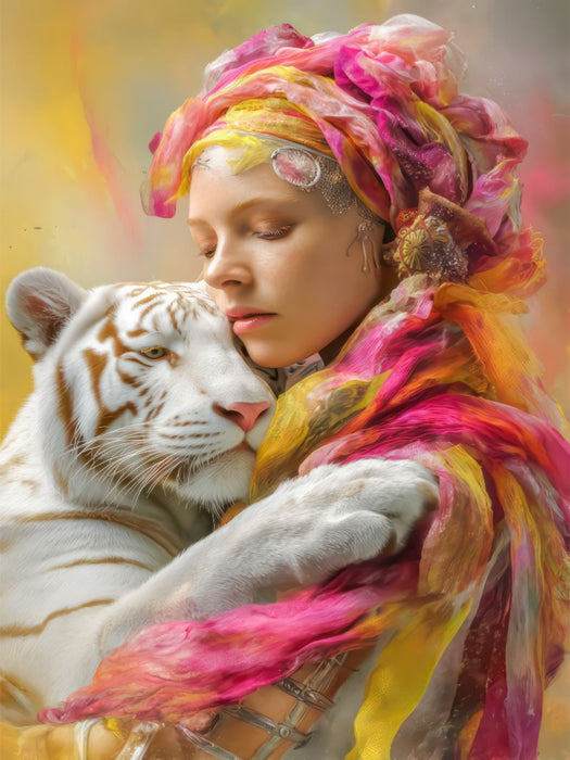 Mensch und Tier - CALVENDO Foto-Puzzle'