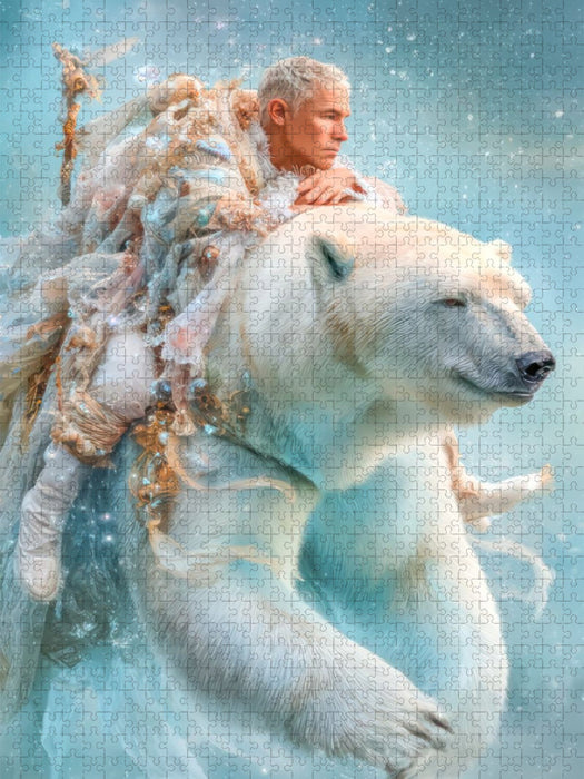 Mensch und Tier - CALVENDO Foto-Puzzle'