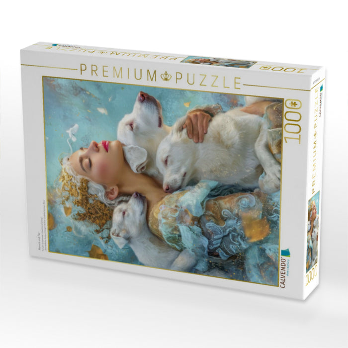 Mensch und Tier - CALVENDO Foto-Puzzle'