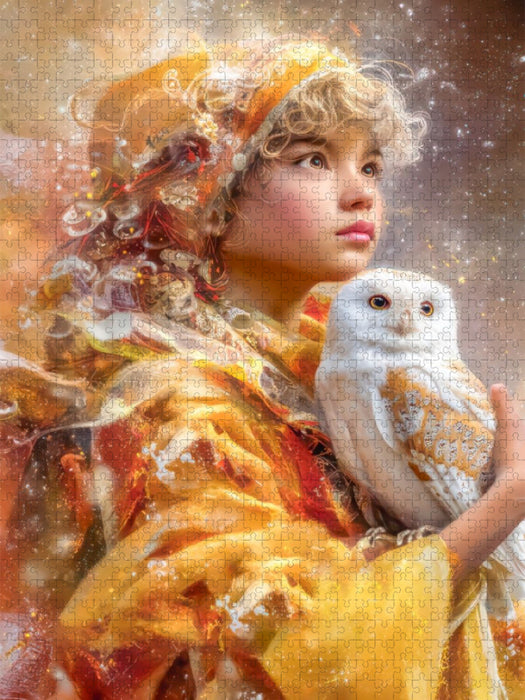 Mensch und Tier - CALVENDO Foto-Puzzle'