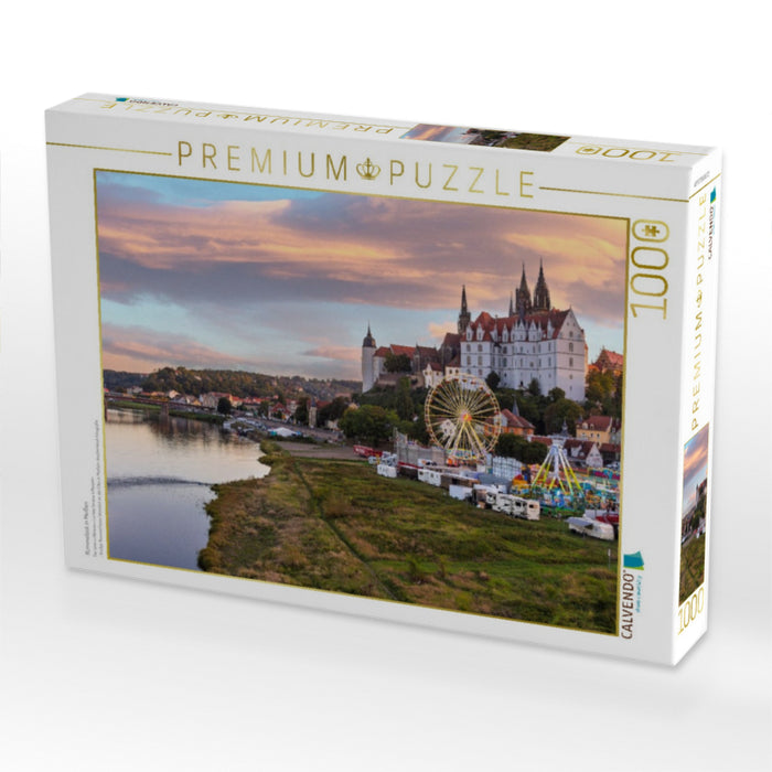 Rummelzeit in Meißen - CALVENDO Foto-Puzzle'
