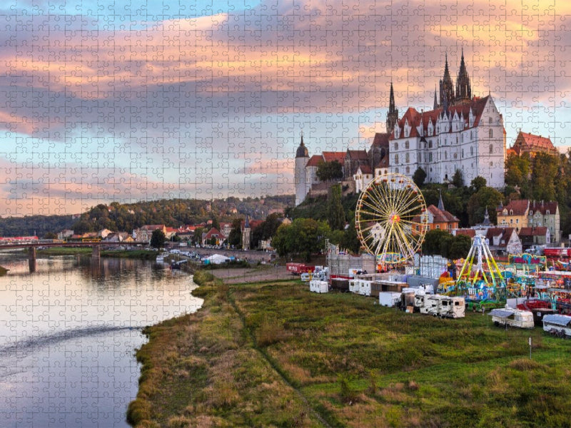 Rummelzeit in Meißen - CALVENDO Foto-Puzzle'