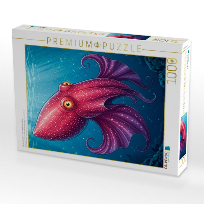 Vampirtintenfisch – der Schatten der Tiefsee - CALVENDO Foto-Puzzle'