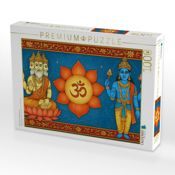 Götterwelten des Hinduismus - CALVENDO Foto-Puzzle'