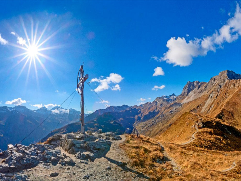 Die Grüblspitze in den Tuxer Alpen - CALVENDO Foto-Puzzle'