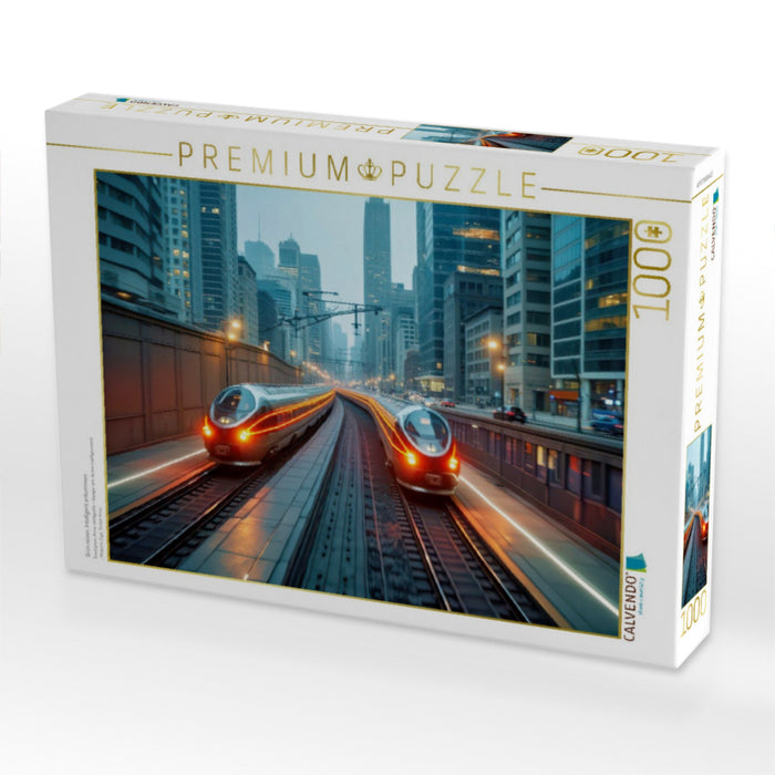 Grün reisen. Intelligent ankommen. - CALVENDO Foto-Puzzle'