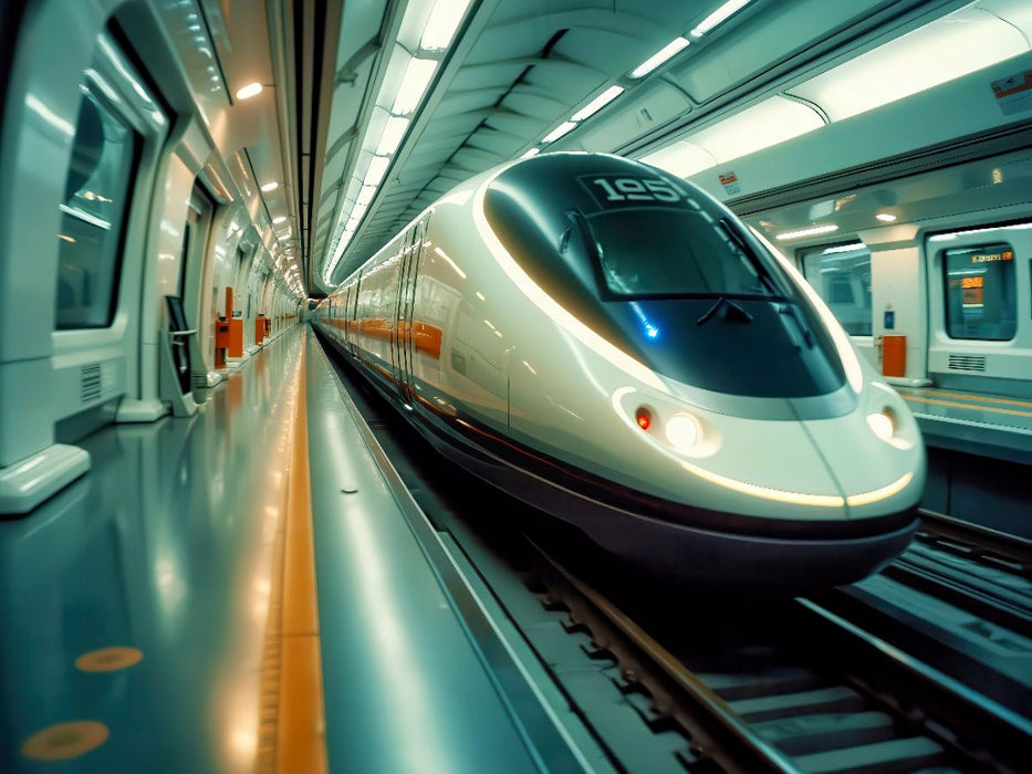 CO₂ sparen, Komfort gewinnen, mit Hightech auf Schienen. - CALVENDO Foto-Puzzle'