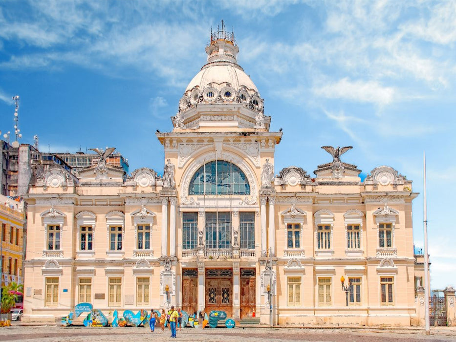 Palacio do Rio Branco, Salvador de Bahia, Brasilien - CALVENDO Foto-Puzzle'