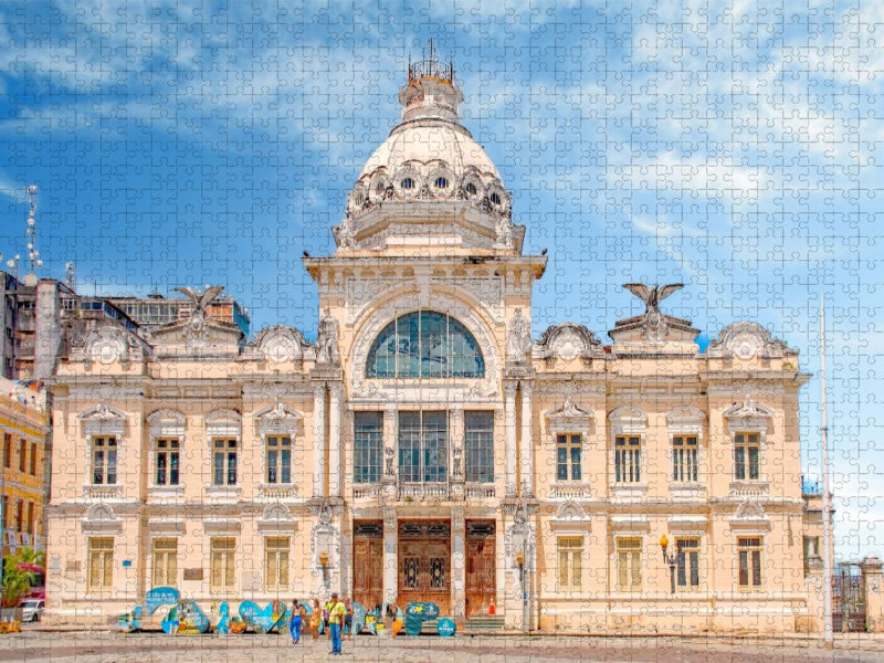 Palacio do Rio Branco, Salvador de Bahia, Brasilien - CALVENDO Foto-Puzzle'