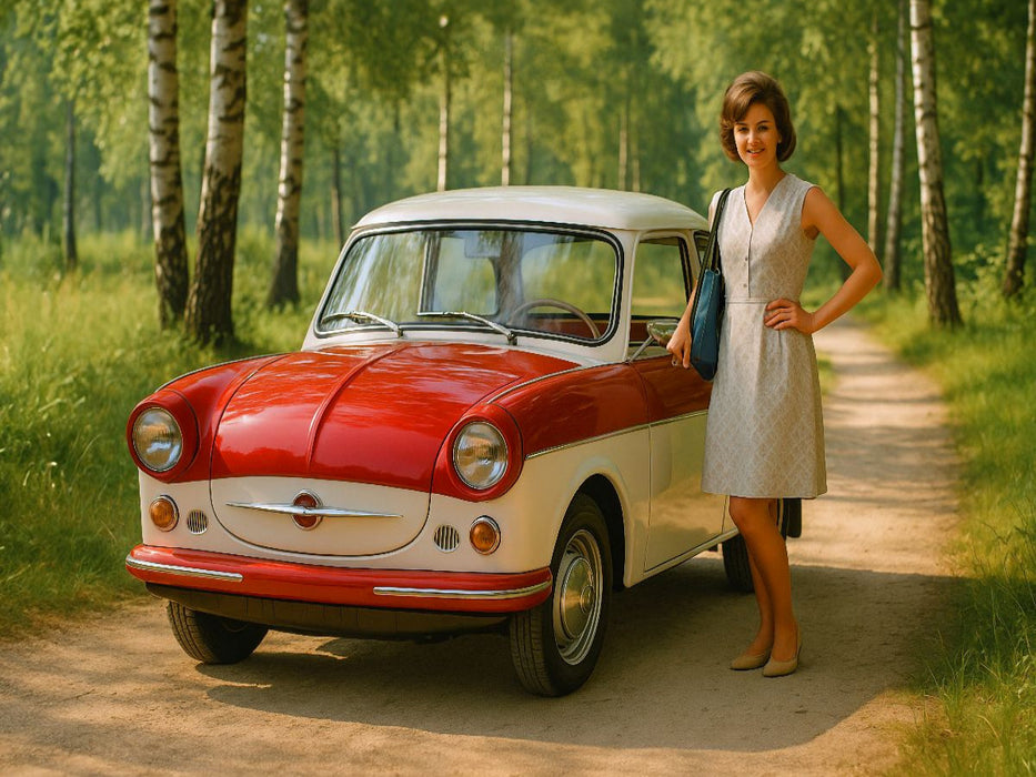 Gepflegtes Schätzchen - Trabant 500 - CALVENDO Foto-Puzzle'