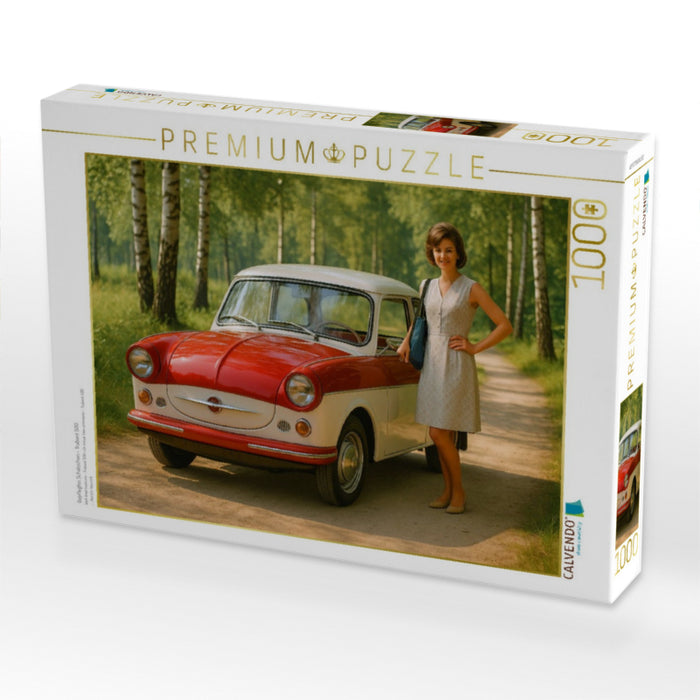 Gepflegtes Schätzchen - Trabant 500 - CALVENDO Foto-Puzzle'