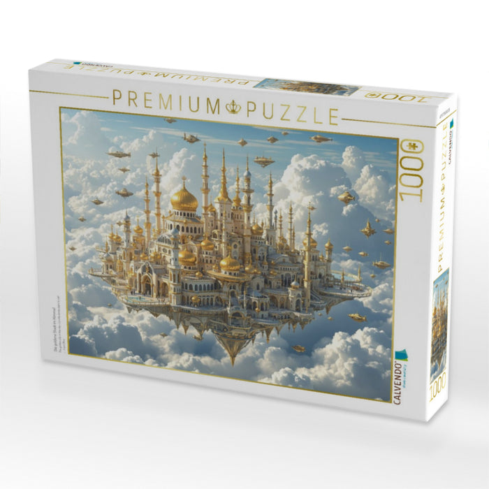Die goldene Stadt im Himmel - CALVENDO Foto-Puzzle'