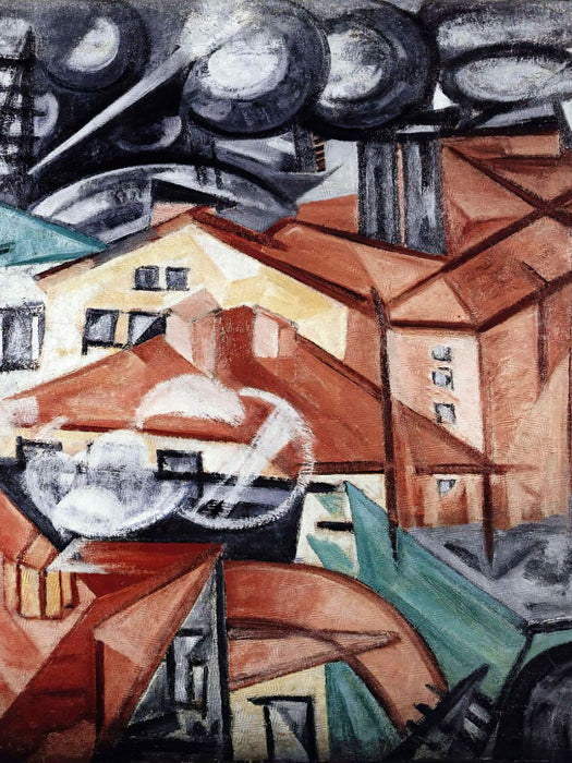 Cityscape (1912) - CALVENDO Foto-Puzzle'