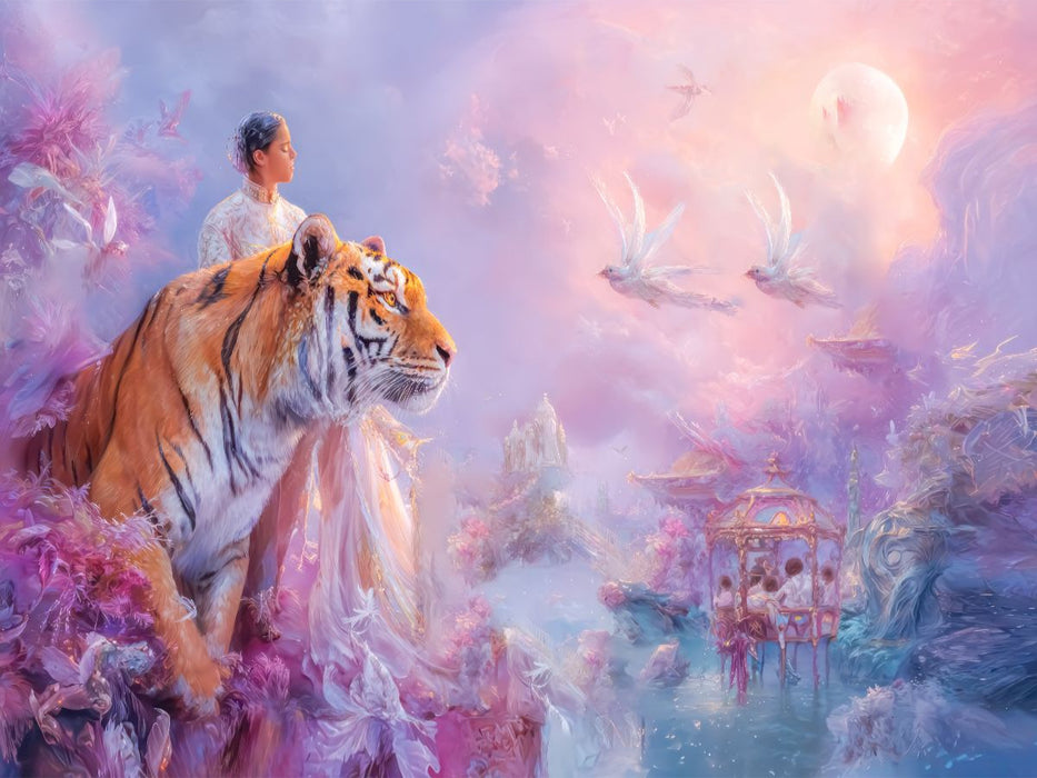 Glückselige Welten - CALVENDO Foto-Puzzle'