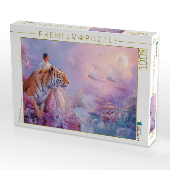 Glückselige Welten - CALVENDO Foto-Puzzle'