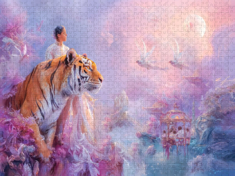 Glückselige Welten - CALVENDO Foto-Puzzle'