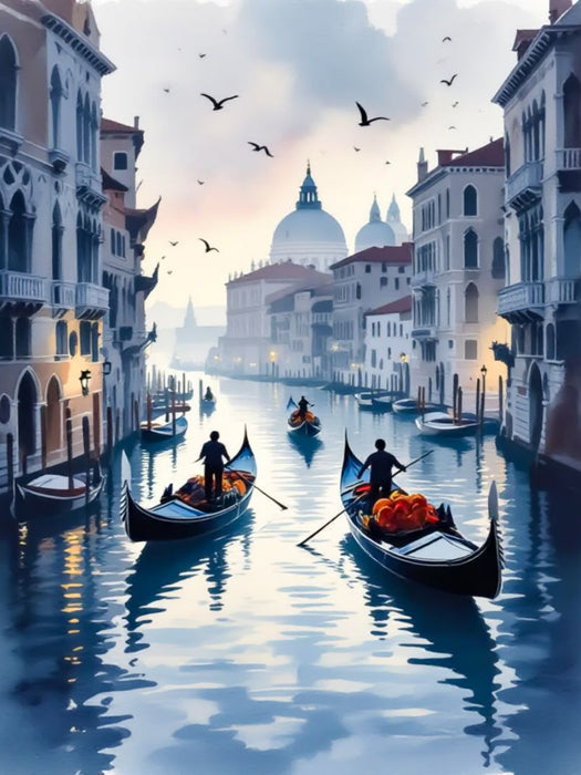 Venedig – Stadt der Gondeln - CALVENDO Foto-Puzzle'