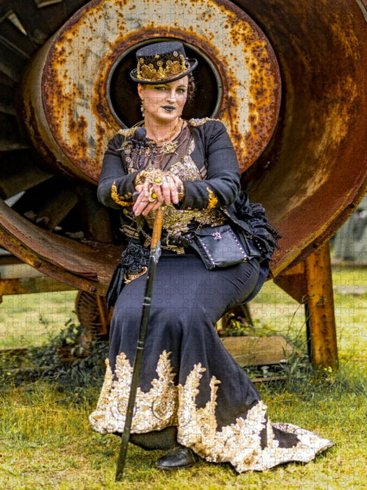 Die goldene Königin - CALVENDO Foto-Puzzle'