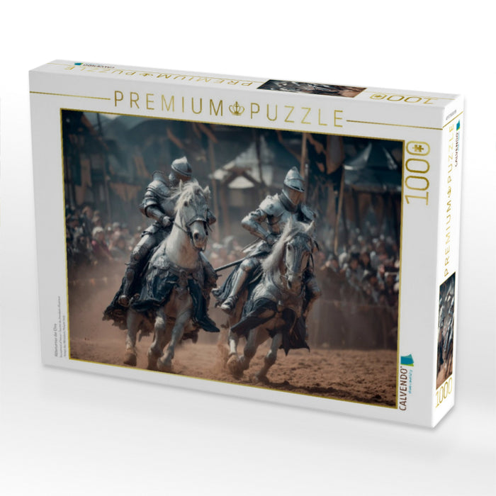 Ritterturnier der Ehre - CALVENDO Foto-Puzzle'
